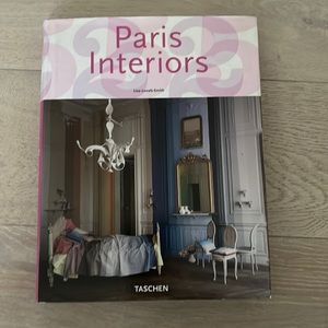 Taschen paris interiors coffee table book